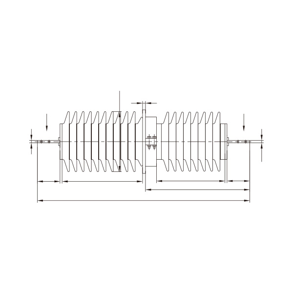 CCGW-24KV Dry wall bushing